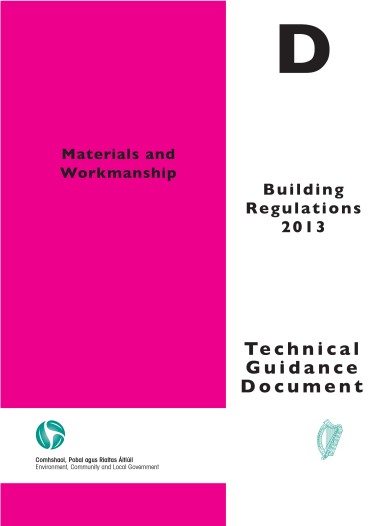 Ireland Building Regulations Part D